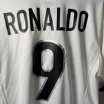 Ronaldo #9 Beflockung Detail