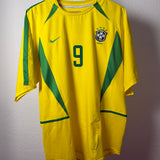 Brasilien / Brazil 2002 Heimtrikot – Ronaldo #9 – XL