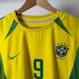 Brasilien / Brazil 2002 Heimtrikot – Ronaldo #9 – XL