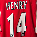 Arsenal 2002/03 Heimtrikot – Henry #14 – Nike (L)