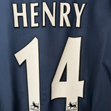 Arsenal 2002/03 Auswärtstrikot – Henry #14 – Nike (M)
