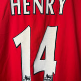 Arsenal FC – 2002/04 Heimtrikot – Henry #14 – Nike – L