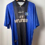 Hamburger SV 1995/96 Away Shirt – uhlsport – Hyundai (XL)
