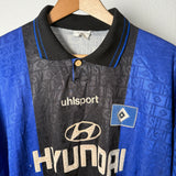 Hamburger SV 1995/96 Away Shirt – uhlsport – Hyundai (XL)