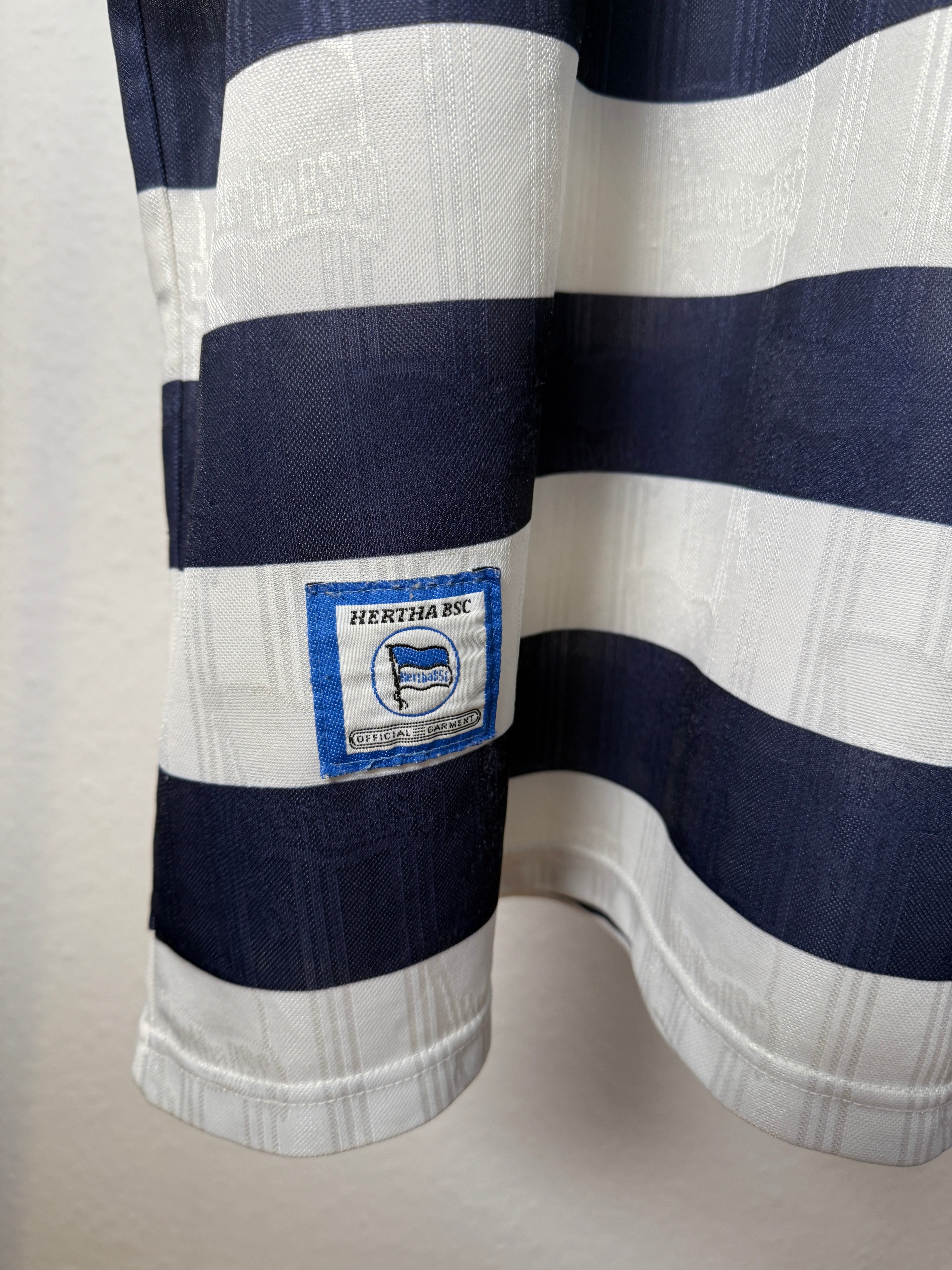 Hertha BSC – 1997/98 Heimtrikot – adidas – XXL