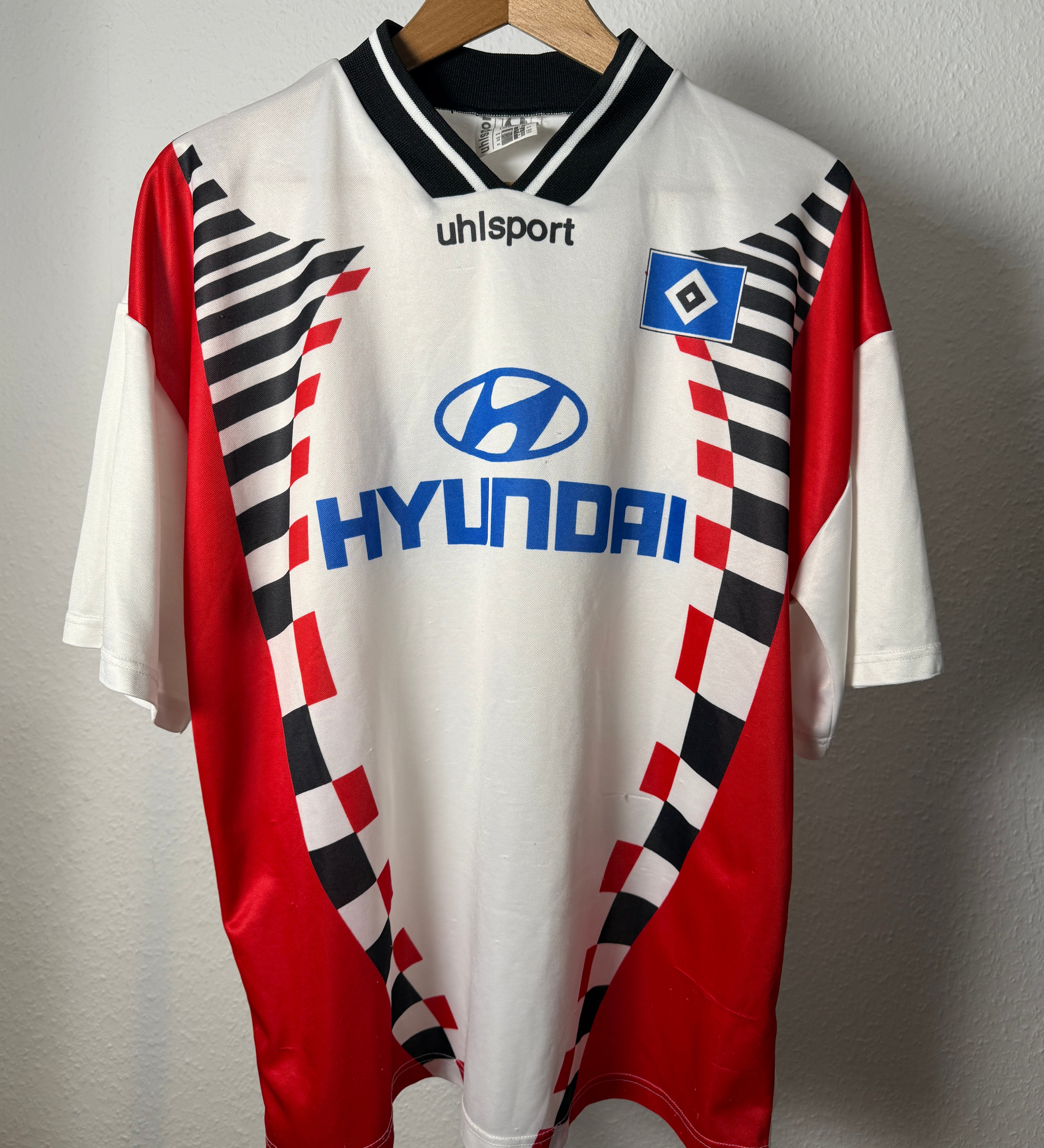 Hamburger SV – 1995/96 Heimtrikot – uhlsport – XL