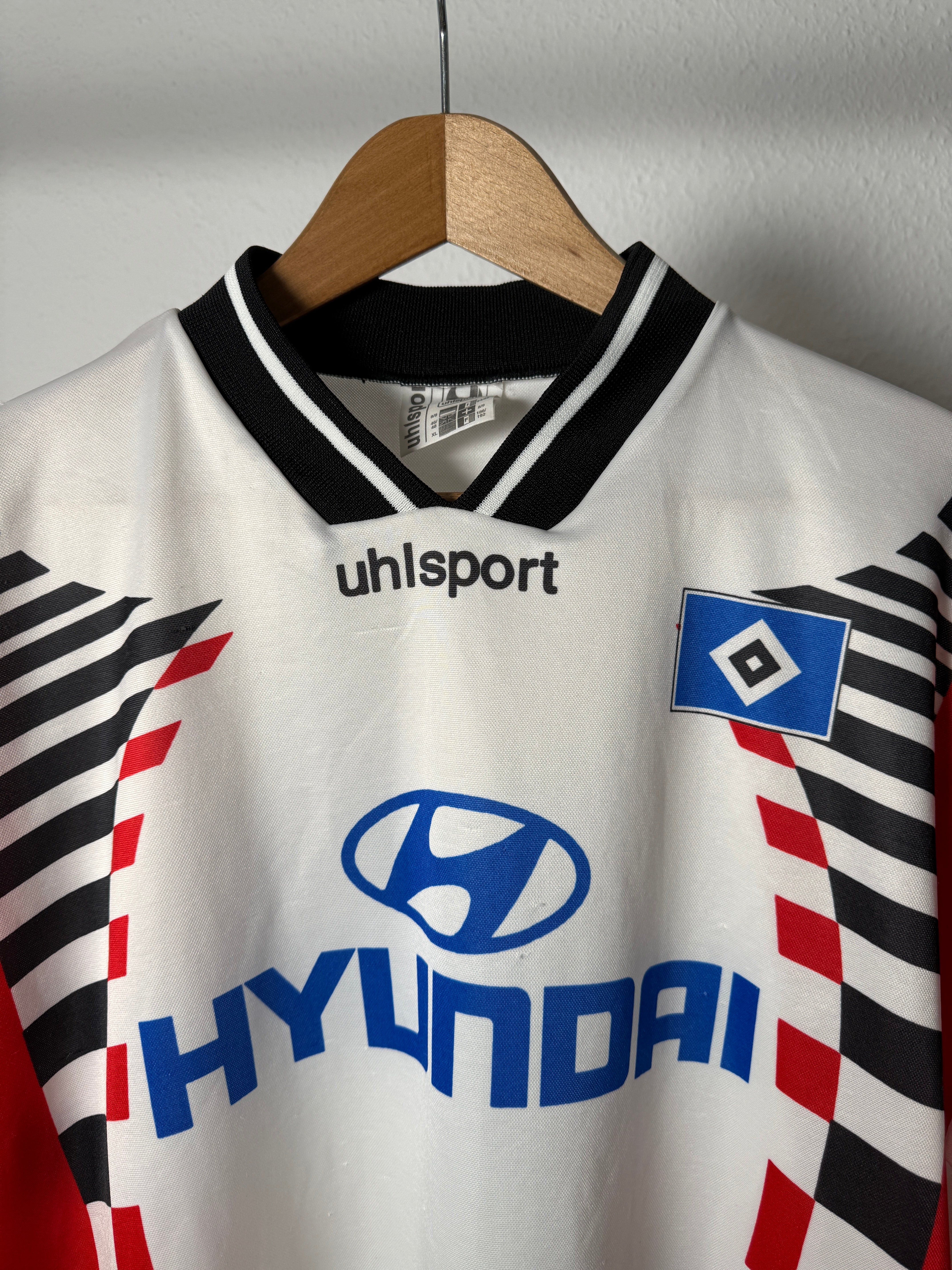 Hamburger SV – 1995/96 Heimtrikot – uhlsport – XL