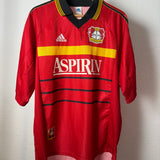 Bayer 04 Leverkusen 1998–2000 Home Shirt – Aspirin – Zé Roberto – L