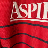 Bayer 04 Leverkusen 1998–2000 Home Shirt – Aspirin – Zé Roberto – L