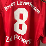 Bayer 04 Leverkusen 1998–2000 Home Shirt – Aspirin – Zé Roberto – L