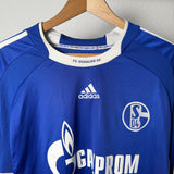FC Schalke 04 2008/09 Heimtrikot Langarm – adidas – KURANYI #22 (2XL)