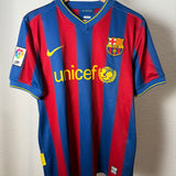 FC Barcelona 2009/10 Home Jersey – Nike – IBRAHIMOVIĆ #9 (M)