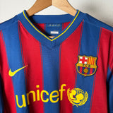 FC Barcelona 2009/10 Home Jersey – Nike – IBRAHIMOVIĆ #9 (M)
