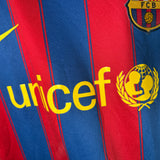 FC Barcelona 2009/10 Home Jersey – Nike – IBRAHIMOVIĆ #9 (M)