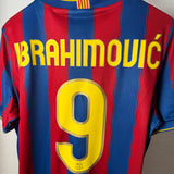 FC Barcelona 2009/10 Home Jersey – Nike – IBRAHIMOVIĆ #9 (M)