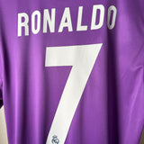 Real Madrid 2016/17 Auswärtstrikot – Cristiano Ronaldo #7 S