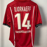 1. FC Kaiserslautern 1999/00 Heimtrikot – Nike – DJORKAEFF #14 (M)