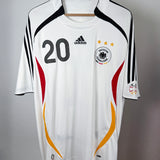 Deutschland DFB 2006 WM Heimtrikot – Adidas (XL) – Podolski #20