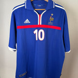 Frankreich F.F.F. 2000 Heimtrikot – Zidane #10 (XL) France