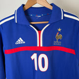 Frankreich F.F.F. 2000 Heimtrikot – Zidane #10 (XL) France