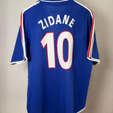 Frankreich F.F.F. 2000 Heimtrikot – Zidane #10 (XL) France