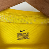 Spielerversion! Brasilien 2002 Heimtrikot – Nike (XXL) – Ronaldinho #11