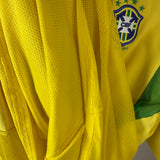 Spielerversion! Brasilien 2002 Heimtrikot – Nike (XXL) – Ronaldinho #11