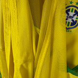 Spielerversion! Brasilien 2002 Heimtrikot – Nike (XXL) – Ronaldinho #11