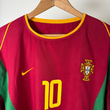 Portugal 2002 Heimtrikot – Rui Costa #10 – Größe XL
