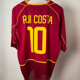 Portugal 2002 Heimtrikot – Rui Costa #10 – Größe XL