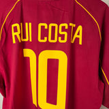 Portugal 2002 Heimtrikot – Rui Costa #10 – Größe XL