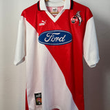 🔴⚪ 1. FC Köln 1998/99 Heimtrikot – 50 Jahre Jubiläum 1948–1998 – Puma – Ford (M)