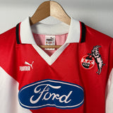 🔴⚪ 1. FC Köln 1998/99 Heimtrikot – 50 Jahre Jubiläum 1948–1998 – Puma – Ford (M)