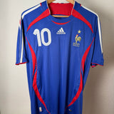 Frankreich 2006 Zidane #10 Heimtrikot (L) France