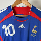 Frankreich 2006 Zidane #10 Heimtrikot (L) France