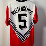 SG Wattenscheid 09 1991/92 Heimtrikot – Erima – Sympatex – #5 (L)