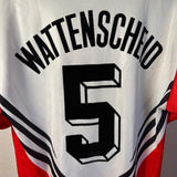 SG Wattenscheid 09 1991/92 Heimtrikot – Erima – Sympatex – #5 (L)