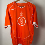 Niederlande 2004 Heimtrikot – Edgar Davids #8 – Größe M/L