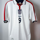 England 2004 Heimtrikot – Umbro (L) – Rooney #9