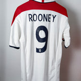 England 2004 Heimtrikot – Umbro (L) – Rooney #9