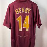 Arsenal FC 2005/06 Highbury Heimtrikot – Nike – HENRY #14 (XL)