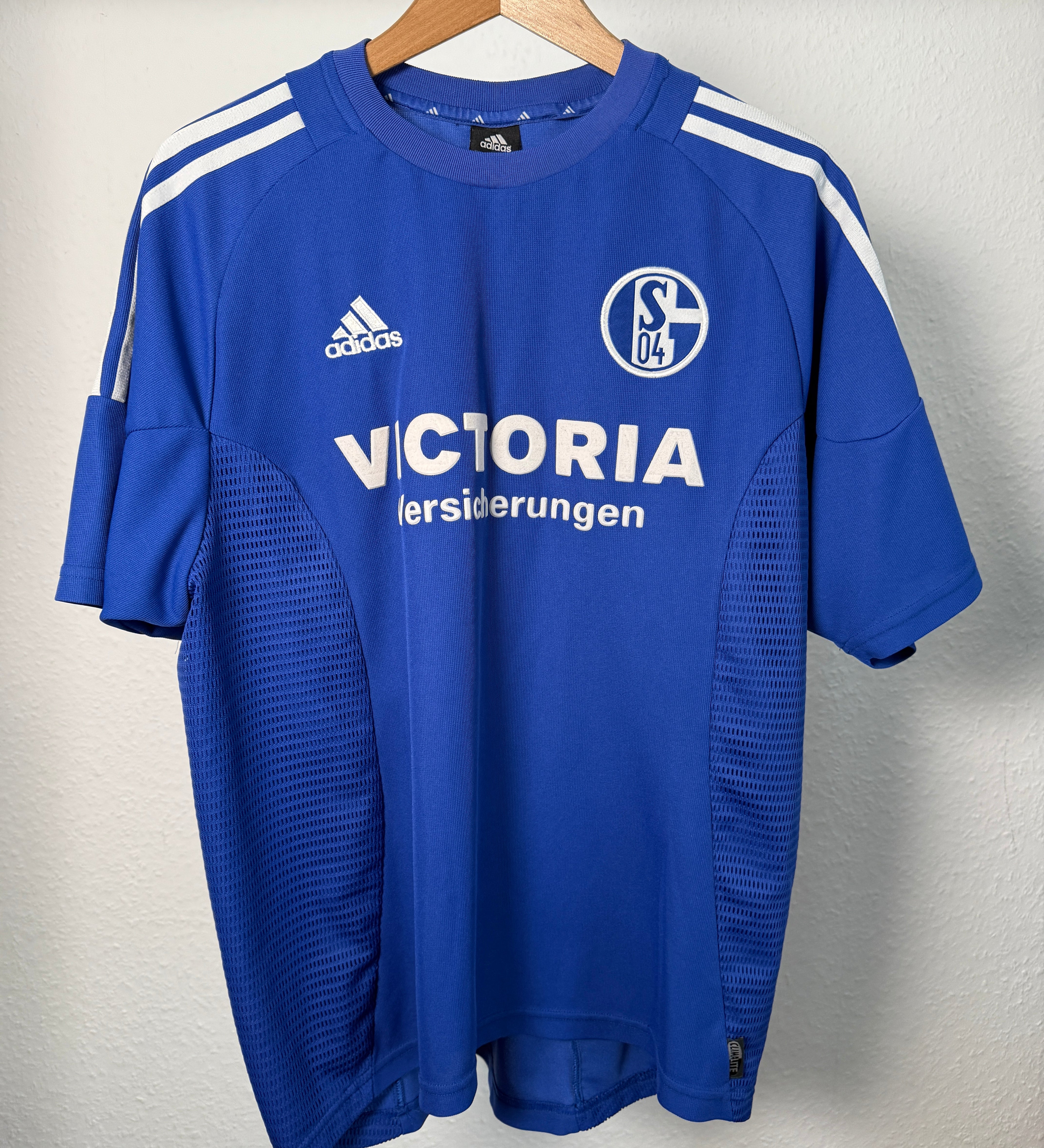 FC Schalke 04 2001/02 Heimtrikot – Sand #11 – Foto 1