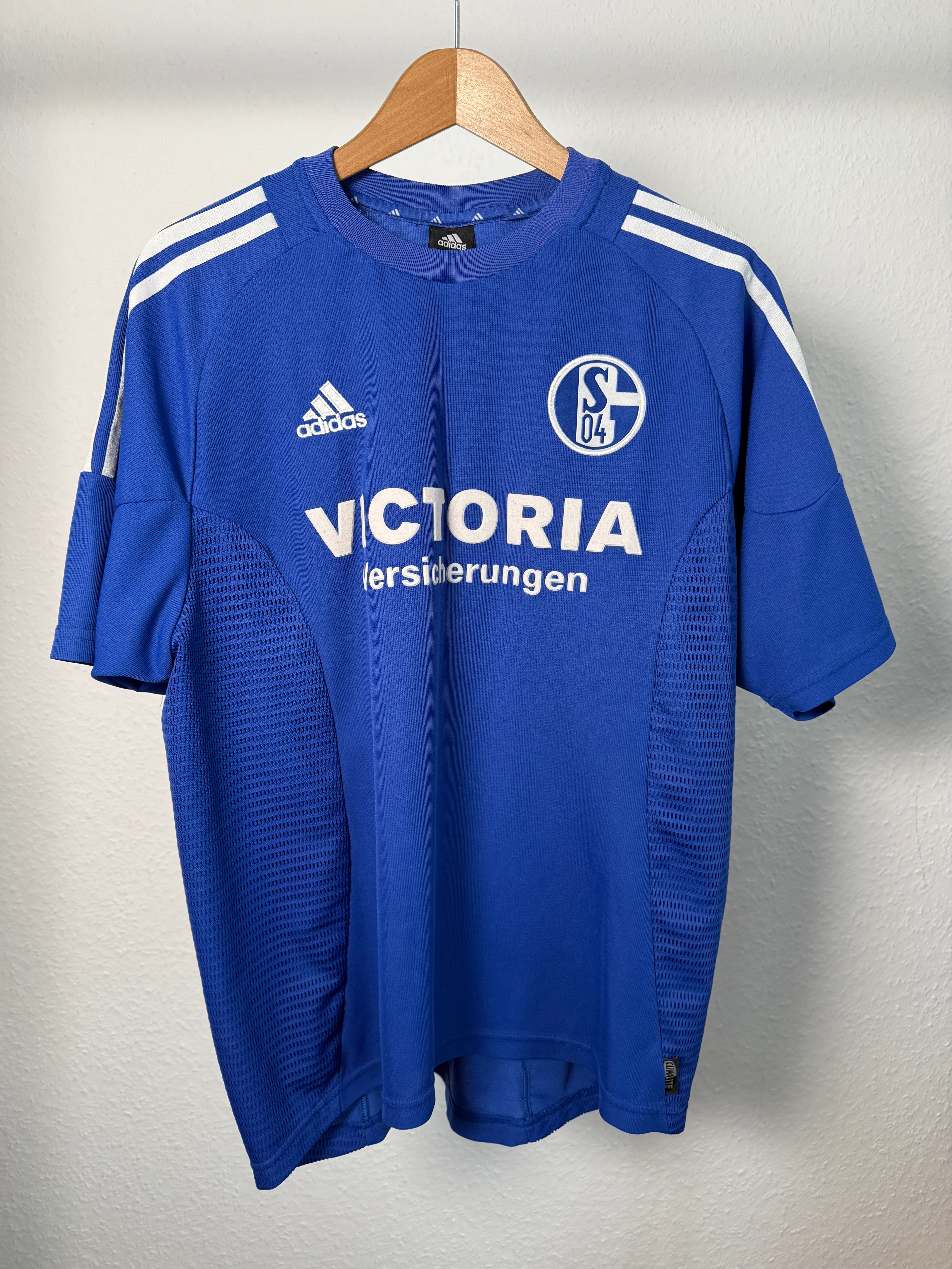 FC Schalke 04 2001/02 Heimtrikot – Sand #11 – Foto 1