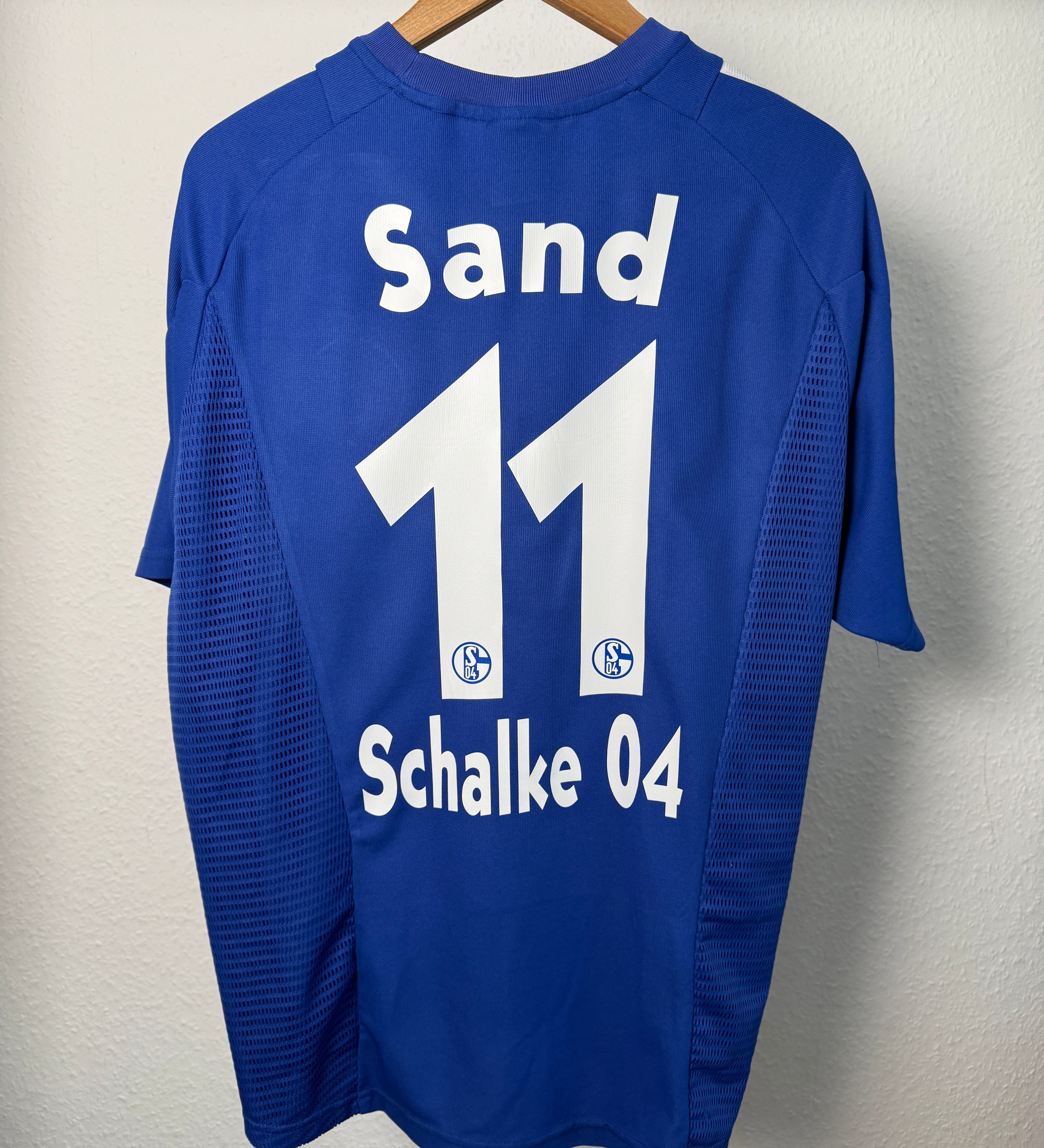 FC Schalke 04 2001/02 Heimtrikot – Sand #11 – Foto 7