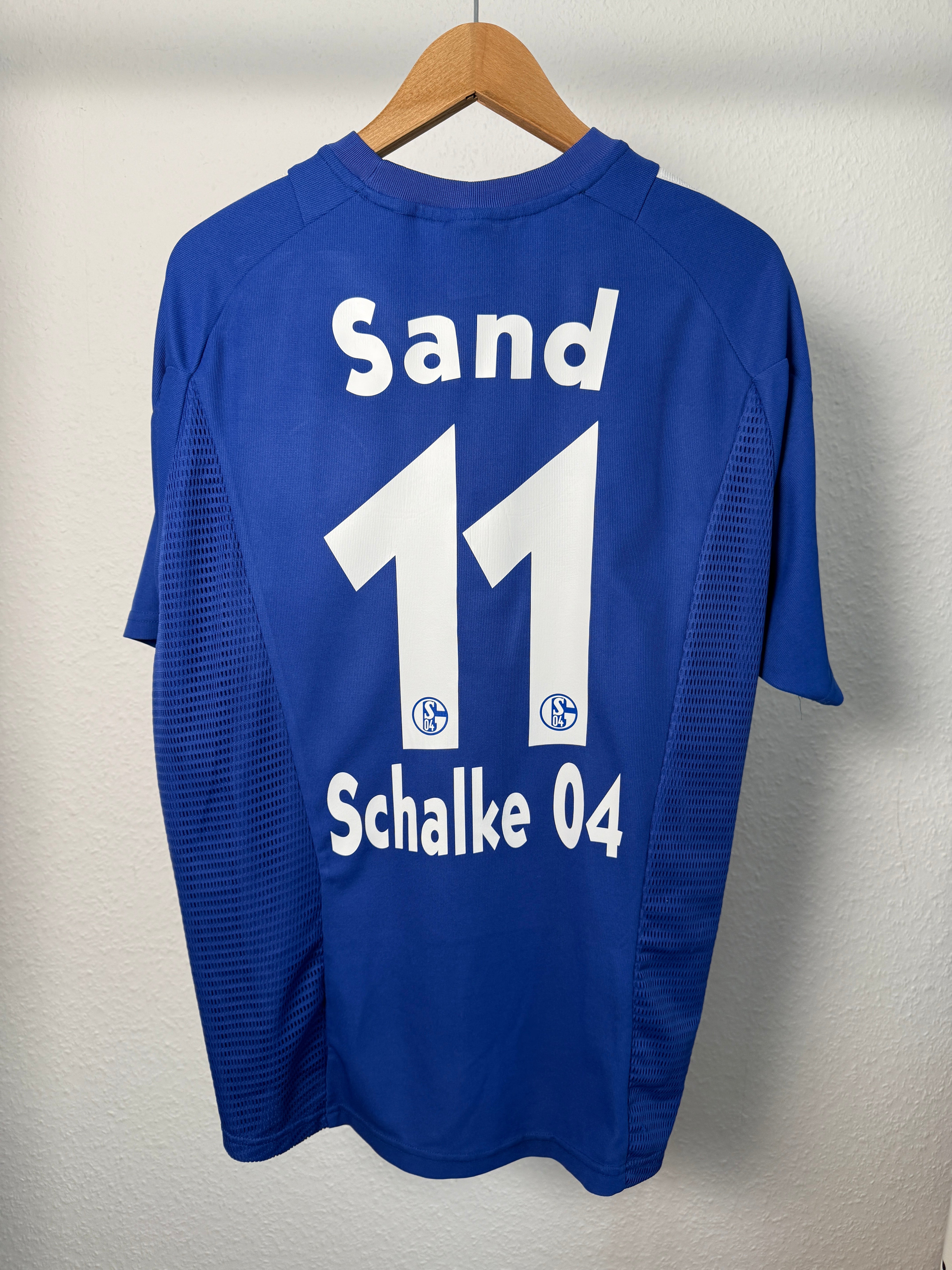 FC Schalke 04 2001/02 Heimtrikot – Sand #11 – Foto 7