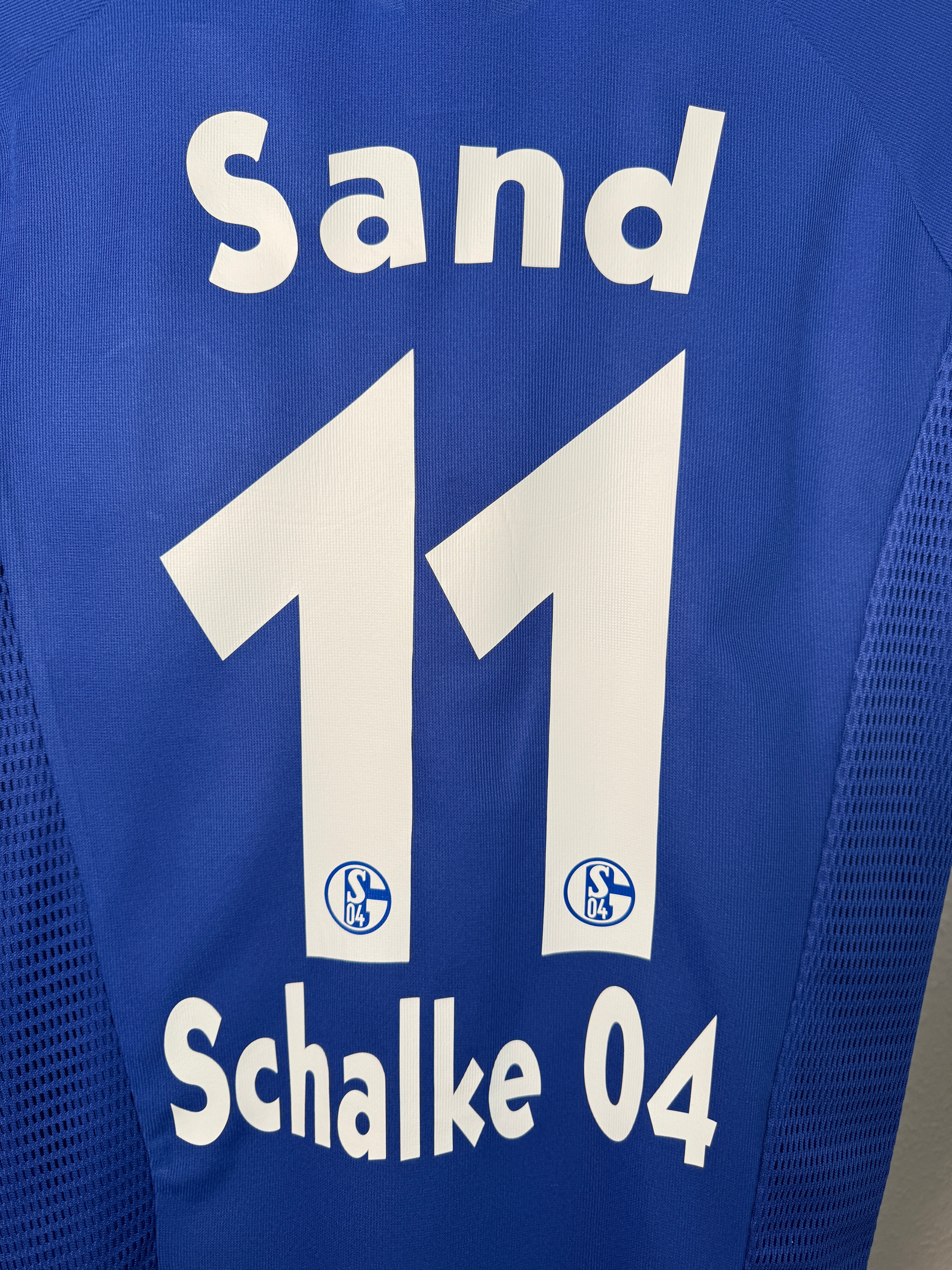 FC Schalke 04 2001/02 Heimtrikot – Sand #11 – Foto 8
