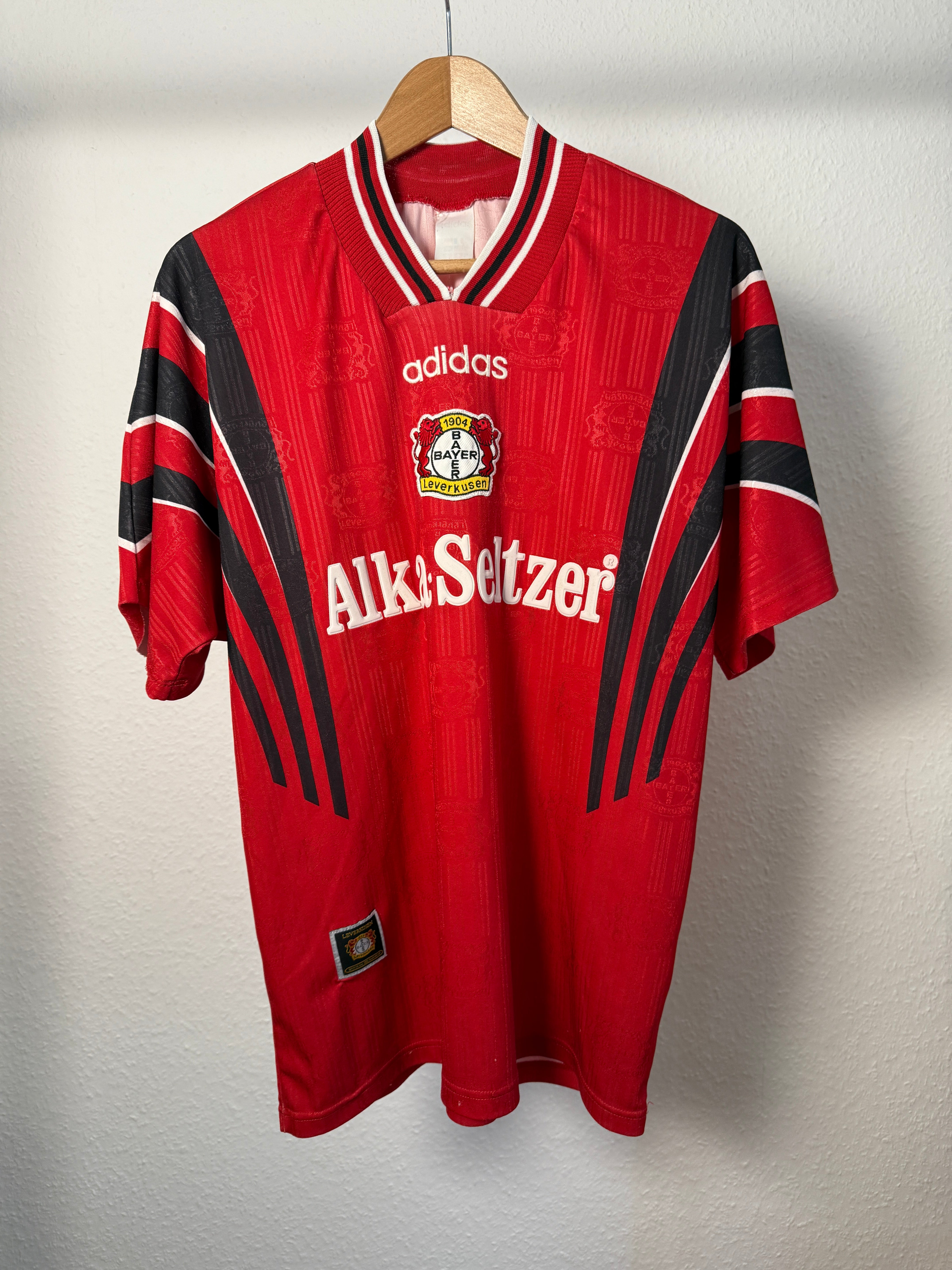Bayer 04 Leverkusen 1996/97 Heimtrikot – Foto 1