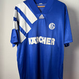 🔵⚪ FC Schalke 04 1994 Heimtrikot – Größe XXL