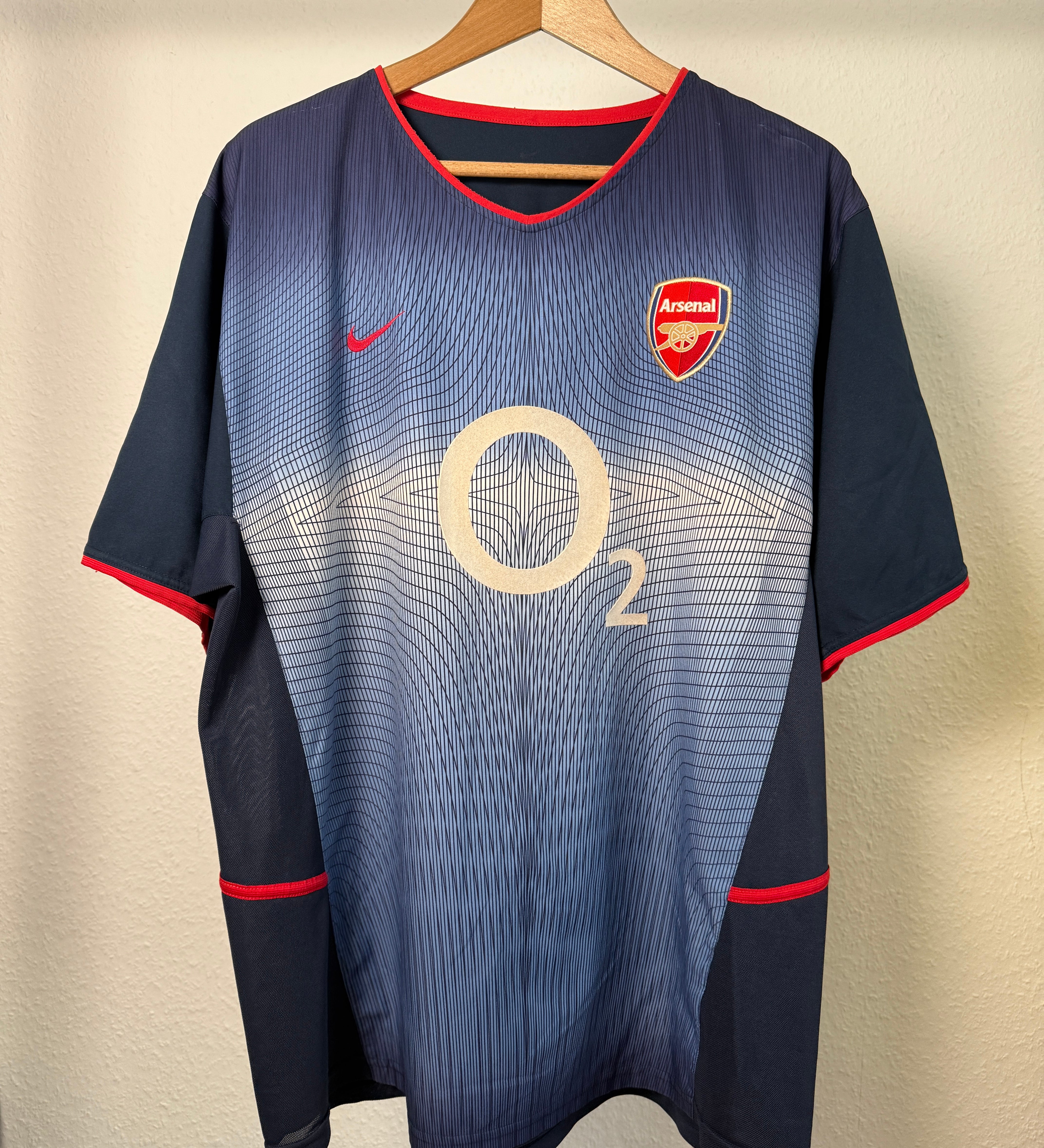Arsenal FC 2002/03 Auswärtstrikot – Vieira #4 – Foto 1