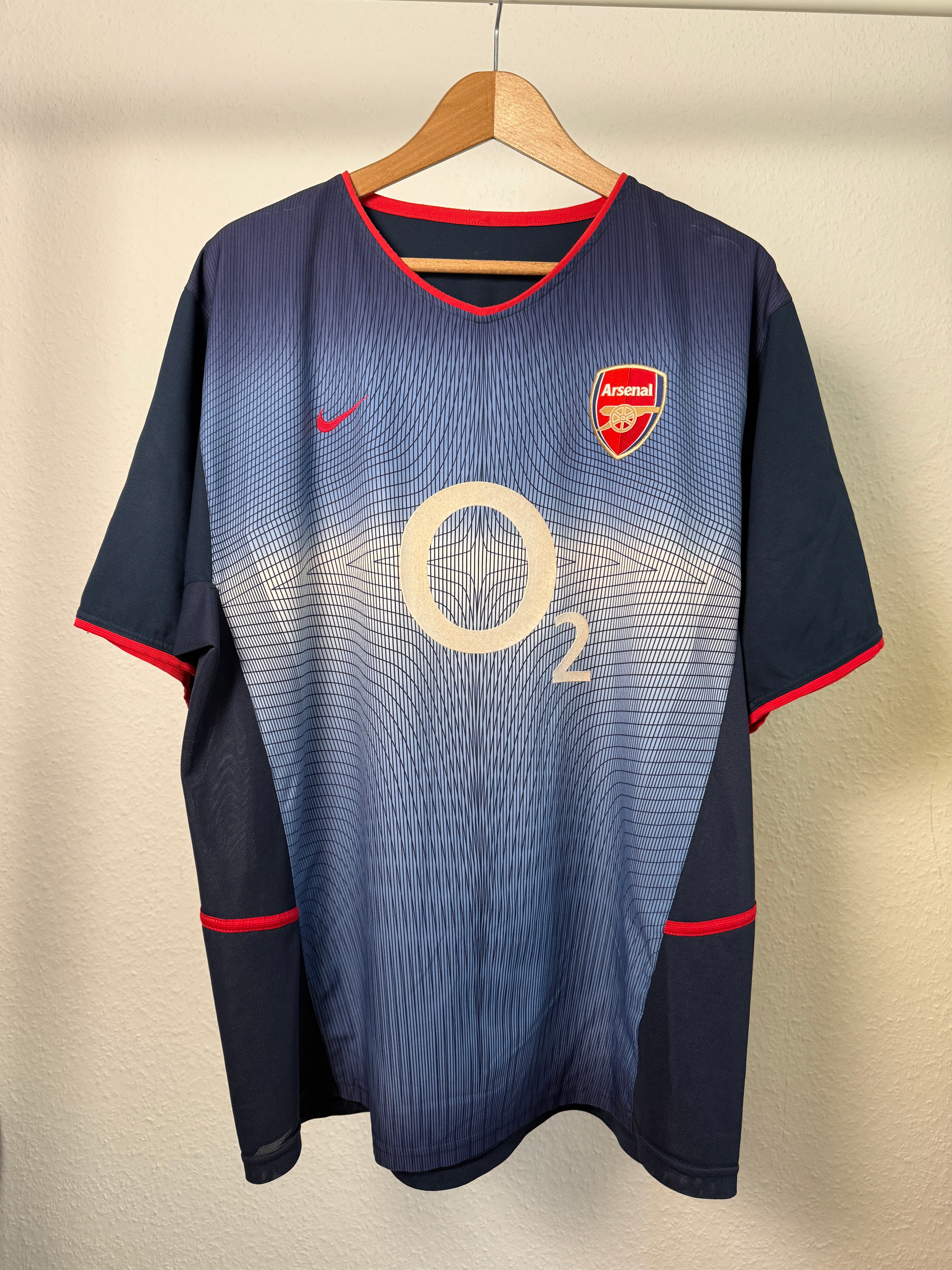 Arsenal FC 2002/03 Auswärtstrikot – Vieira #4 – Foto 1